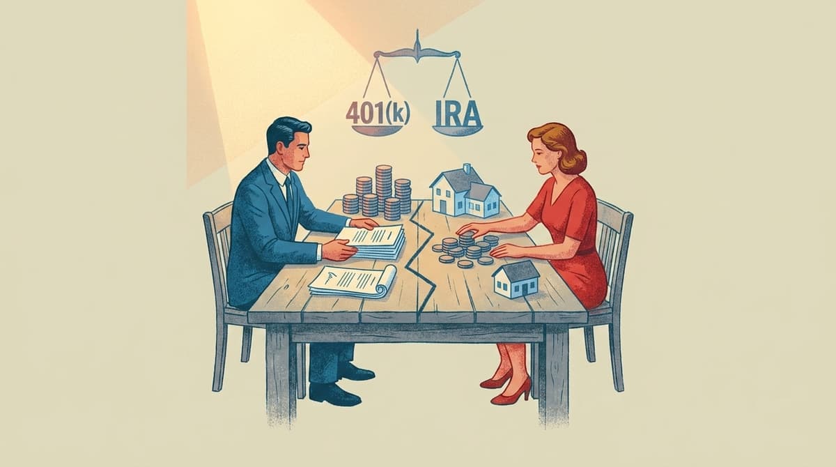 What Happens to Retirement Accounts in a Utah Divorce?