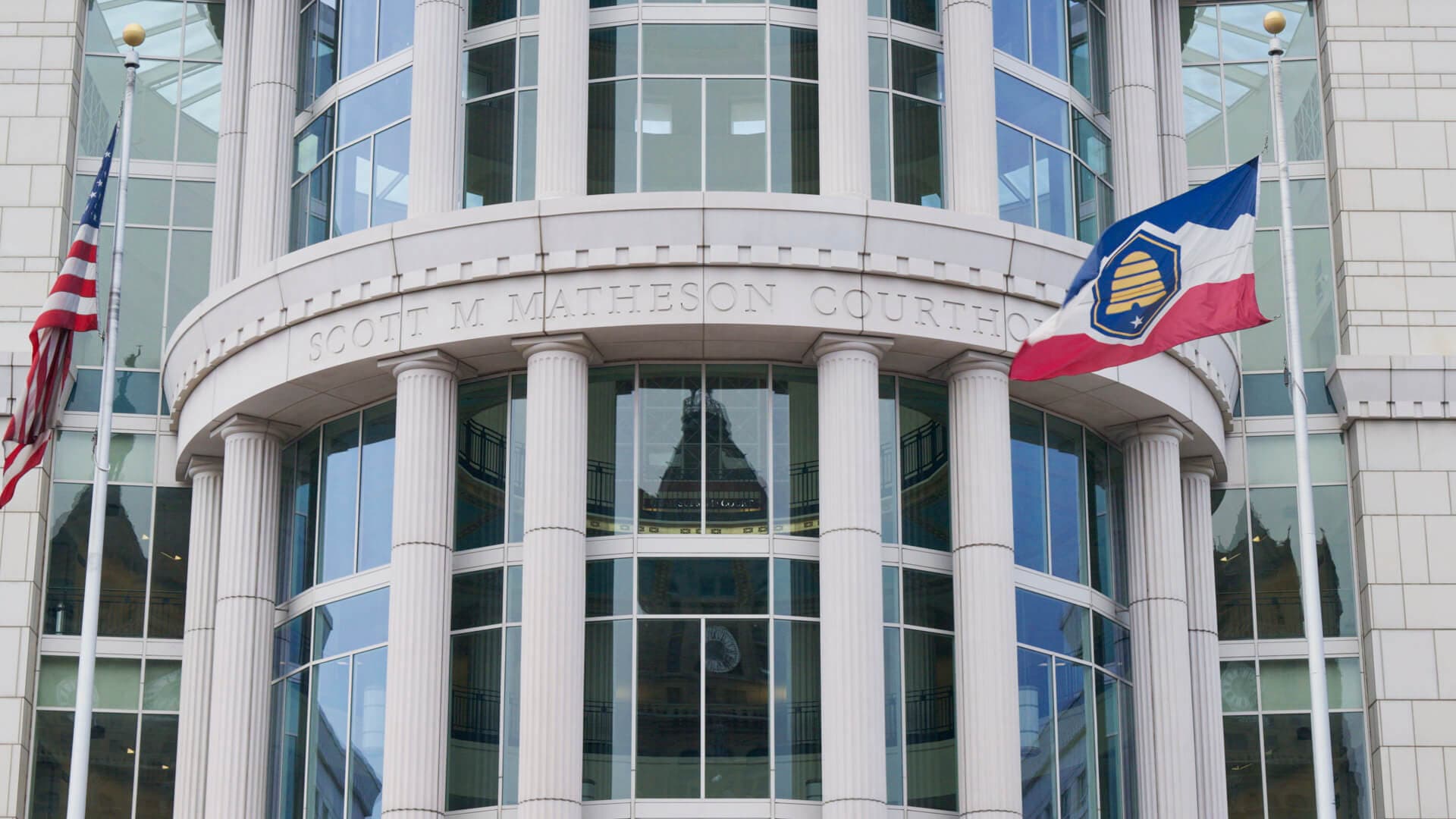 Utah courthouse — alimony and spousal support attorneys
